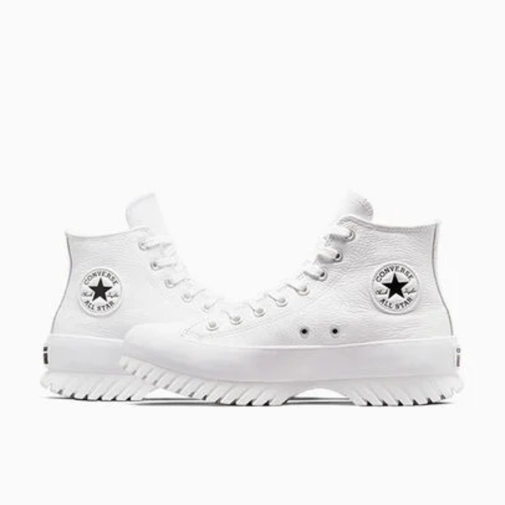Men’s Converse Chuck Taylor All Star Lugged 2.0 Leather Size 8.5 - Picture 3 of 5